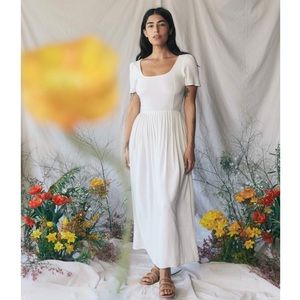 Christy Dawn Scarlet dress in eggshell XL. NWT